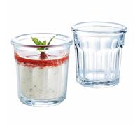 Set 12 vasos de vidrio resistente forma baja 9 SKALE ARC