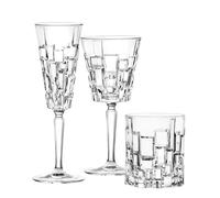 Set 18 Piezas Bicchieri Y Copas En Vidrio Cristal Transparente Etna RCR