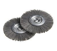 Set 2 cepillos juntas nylon turbo 2 en 1 caja Ø110mm