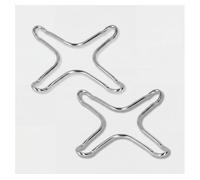 Metaltex – Reductor de gas – Acero inoxidable – Pack de 2 unidades