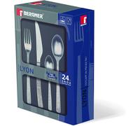 SET 24 CUBIERTOS ACERO INOXIDABLE BERGNER BG5165MM LYON