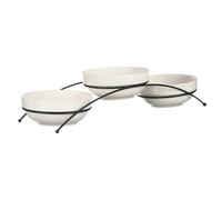 Set 3 bols porcelana blanca redondos 350 colección VESSIA
