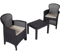 Set. 3 PZAS.Sillon Y Mesa Gris
