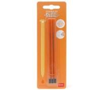 Set 3 Recambios Bolígrafo Borrable Naranja