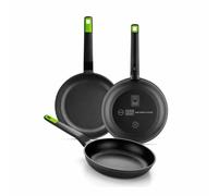 Bra Sartenes Gastro A841201 Ø18/Ø22/Ø26 cm Apta para inducción Pack 3