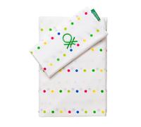 Set 3pc cama (sábana bajera 90x200+30cm + sábana encimera 160x240cm + funda almohada 45x110cm) rainbow 70%cotton + 30% polyester 90x200 + 160x240