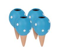 Set 4 picos riego plantas Sistema autorriego macetas Conos riego goteo cerámica