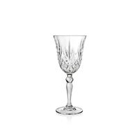 RCR Copas de vino blanco Melodia – aptas lavavajillas, set para boda y fiesta – 6x210 ml