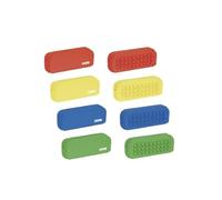 SET 8 PORT. CUADRADOS SILICONA SURT. POP IT