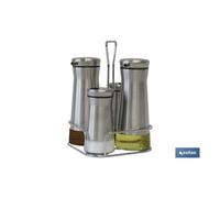 Set aceitera inox 230ml-120ml