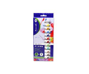 SET ACUARELAS TUBOS 12 COLORES X 12 ML BISMARK 327024