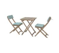 Set balcón riveira con mesa y 2 sillas - conforama