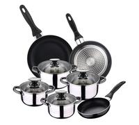 Set bateria 8pc sip + set 3 sartenes 16x20x24