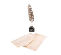 Set Bolígrafo Pluma y Cartas Harry Potter - Sobres | Merchandising Oficial - Regalos - Producto Con Licencia Oficial