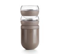 Set Completo Calm Tea Ritual de Lékué con Infusor, Tazas Apilables y Tarro Salvaroma de Cerámica