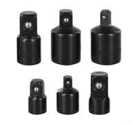 Set Convertidor Hexagonal 1/4 3/8 1/2 Pulgadas | para acero cromo vanadio, alta para resistencia, anti-, , uso rudo(Black)