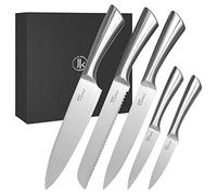 Set Cuchillos Cocina 5 Piezas Acero Inox Forjado - Joeji’s Kitchen Chef