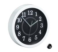 Set de 10 relojes de pared, Reloj analógico de pared, Reloj cocina blanco
