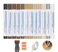 Set de 12 Colores Reparador Arañazos Madera, Reparador Madera