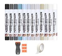 Set de 12 Colores Reparador Arañazos Madera, Reparador Madera