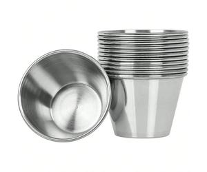 Set de 12 Flaneras Individuales - Flaneras de Acero Inoxidable - Flaneras Individuales Acero Inoxidable - Flaneras Pequeñas - Flanero Individual - 7/8/9/10CM