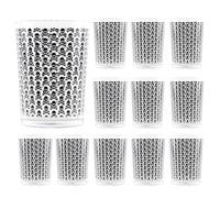 Set de 12 vasos de sidra 35cl con calaveras Scalpers Home