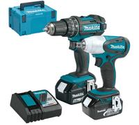 Set de 2 máquinas con batería Makita DLX2133J