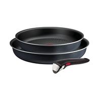 Set de 2 sartenes ingenio 24cm y 28cm mango extraíble tefal