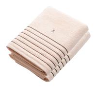 Set de 2 Toallas de ducha (150x90), 100% algodón, 470 GSM, en colores gris y blanco, Scalpers Home Beige 2x90x150