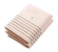Set de 2 toallas de ducha (150x90), 100% algodón, 550GSM, en gris, Scalpers Home Brown stripe beige 2x90x150