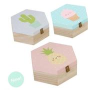 Set De 3 Cajas Madera Infantil Med 3M-DAMDAM GO