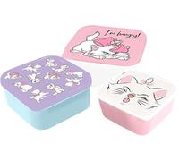 Set de 3 cajas para snacks anidadas de Marie - Los Aristogatos - Clásicos Disney