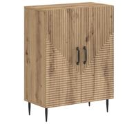 Set de 3 Muebles de Baño de Madera de Ingeniería con Estantería, | Diseño fino, puertas reversibles, resistentes a la humedad, montaje en pared incluido, fácil mantenimiento