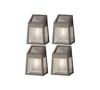 Lumineo Apliques de pared 898174 - Solar LED - Set de 4