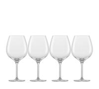 SCHOTT ZWIESEL Copas de vino tinto Borgoña For You (set de 4), copas gruesas Burgundy para vino tinto, copas de cristal Tritan aptas para lavavajillas, fabricadas en Alemania (art. nº. 121870)