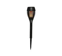 Set de 4 estacas solares efecto llama de fuego Ø7,5x27cm