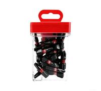Set de 40 para puntas de Atornillar para s2 para acero Aleación para impacto Magnético PH2 PZ2 para t20 SQ2 para Taladro Eléctrico y Destornillador