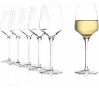 Copas de Vino Blanco Experiencia de Stölzle Lausitz, 350 ml, set de 6, apta para el lavavajillas
