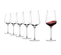 Stölzle Lausitz Copas de Vino Tinto Cocoon Set de 6, 610ml - Copas de Calidad Ideales para Vino Tinto - Copas Exquisitas de Cristal para una Máxima Liberación de Aromas - Apto para Lavavajillas