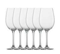 SCHOTT ZWIESEL Copas de vino tinto Classico (set de 6), copas clásicas de clarete para vino tinto, copas de cristal Tritan aptas para lavavajillas, fabricadas en Alemania (art. nº. 123653)
