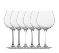 SCHOTT ZWIESEL Coupe de Bourgogne Classico (set de 6), copas clásicas de Borgoña para vino tinto, copas de cristal Tritan aptas para lavavajillas, fabricadas en Alemania (art. nº. 123655)