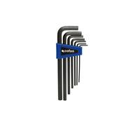 Set de 7 llaves hexagonales "Allen" tipo serie larga de acero COFAN 09508540