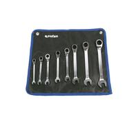 Set de 8 llaves combinadas con carraca reversible de 8 piezas COFAN 09504055
