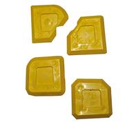Set de aplicadores de masilla para juntas Fugen Ass (4 pzs.)