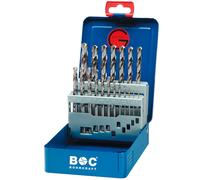 Set de Brocas Espiral 1-10mm 19-teilig, Hss-G Pulido, Broca Metal, Broca
