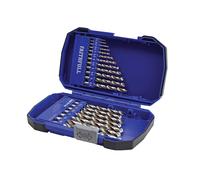 Set De Brocas HSS Cobalto Faithfull M35 1-10Mm 19 Piezas FAIMSET19COB