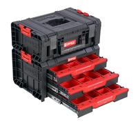 Set de caja de herramientas con cajones y estuche con soporte de herramientas, 21 cajas Taller PRO
