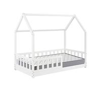 Set de Cama infantil Cabaña ''Bosco'' 90x190cm + Colchón ZENT ROLLER 90x190cm (Altura 17cm), Transpirable, Adaptable y Atérmico Beige + serenia mattress 90x190
