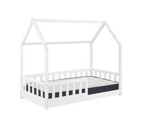 Set de Cama infantil Cabaña ''Bosco'' 90x190cm + Colchón ZENT ROLLER 90x190cm (Altura 17cm), Transpirable, Adaptable y Atérmico Beige + zent roller mattress 90x190