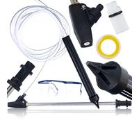 Set de chorro de arena - Compatible con Kärcher K2-K7 | Accesorio de chorro de arena de alta presión con boquillas de cerámica | Incluye gafas de protección y boquillas de repuesto |